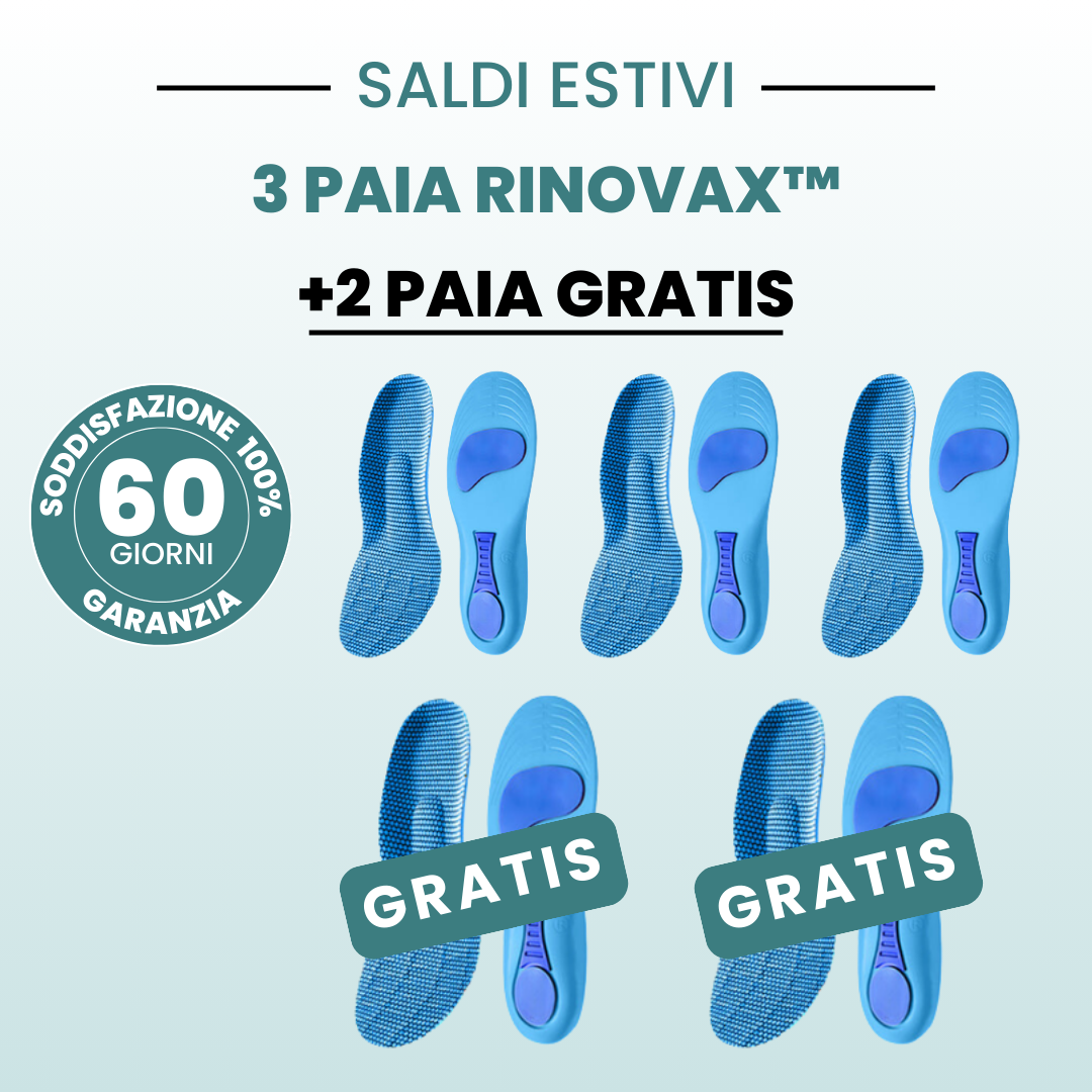 RinovaX™ – Soletta Ortopedica Anti-Dolore