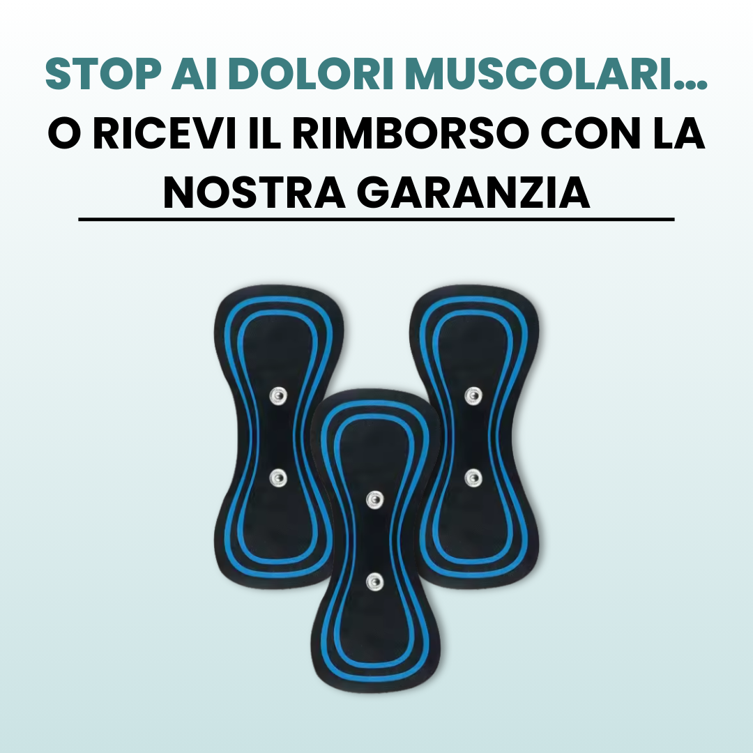 RinovaX™ – Set 3 Patch di ricambio per Massaggiatore multifunzionale
