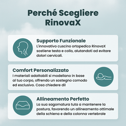 RinovaX™ – Dormite profondamente, senza dolore, senza russare