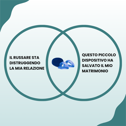 RinovaX™ – Bite anti-russamento silenzioso universale