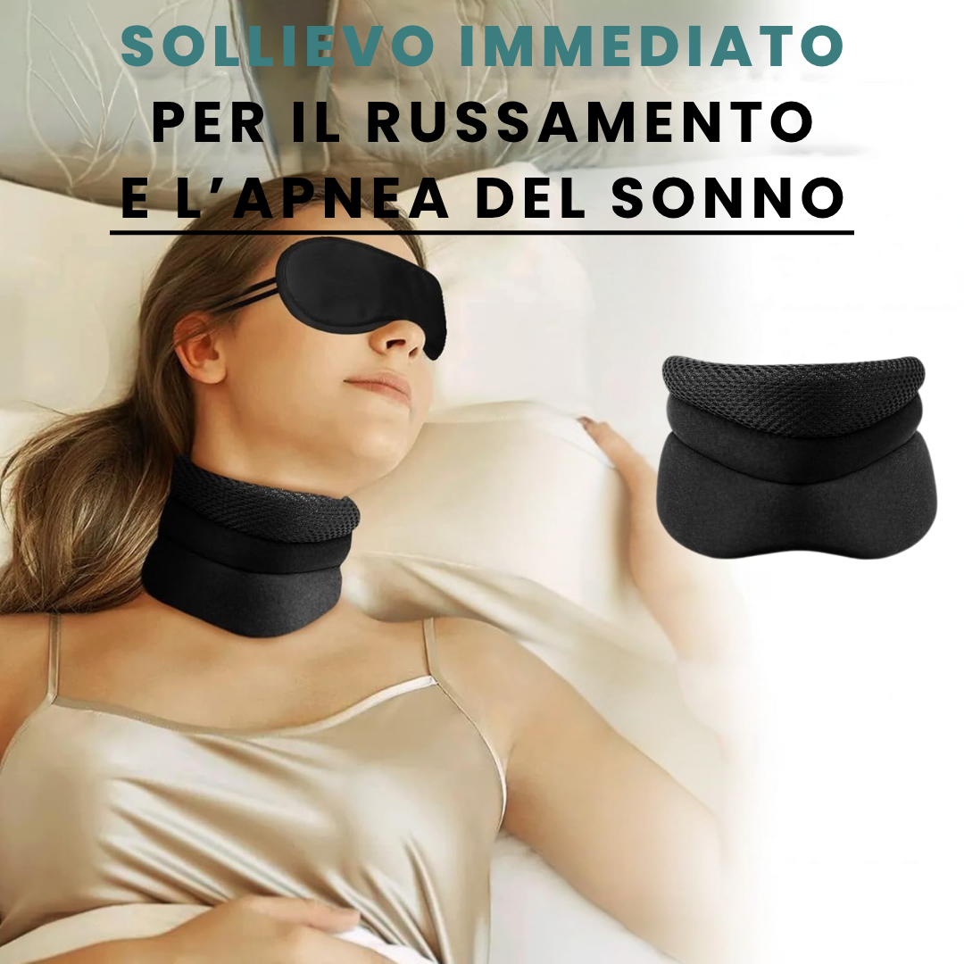 RinovaX™ – Supporto Cervicale Anti‑Russamento