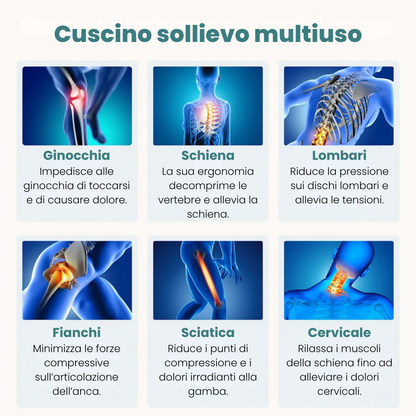 RinovaX™ – Cuscino Ortopedico per Ginocchia