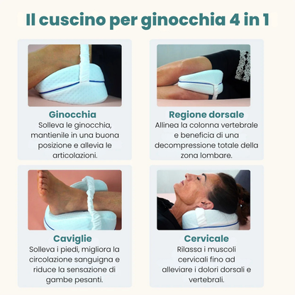 RinovaX™ – Cuscino Ortopedico per Ginocchia