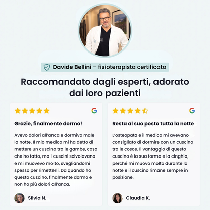 RinovaX™ – Cuscino Ortopedico per Ginocchia